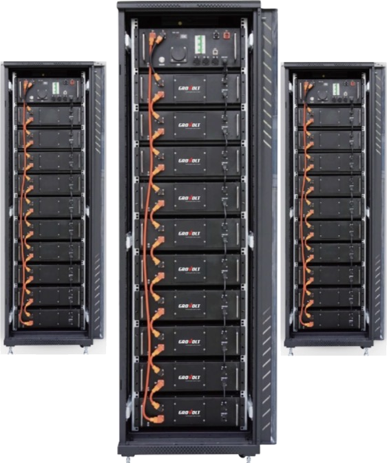 Grovolt GHVB-51.2-100AH High-voltage battery modules (rack & BMS separate)