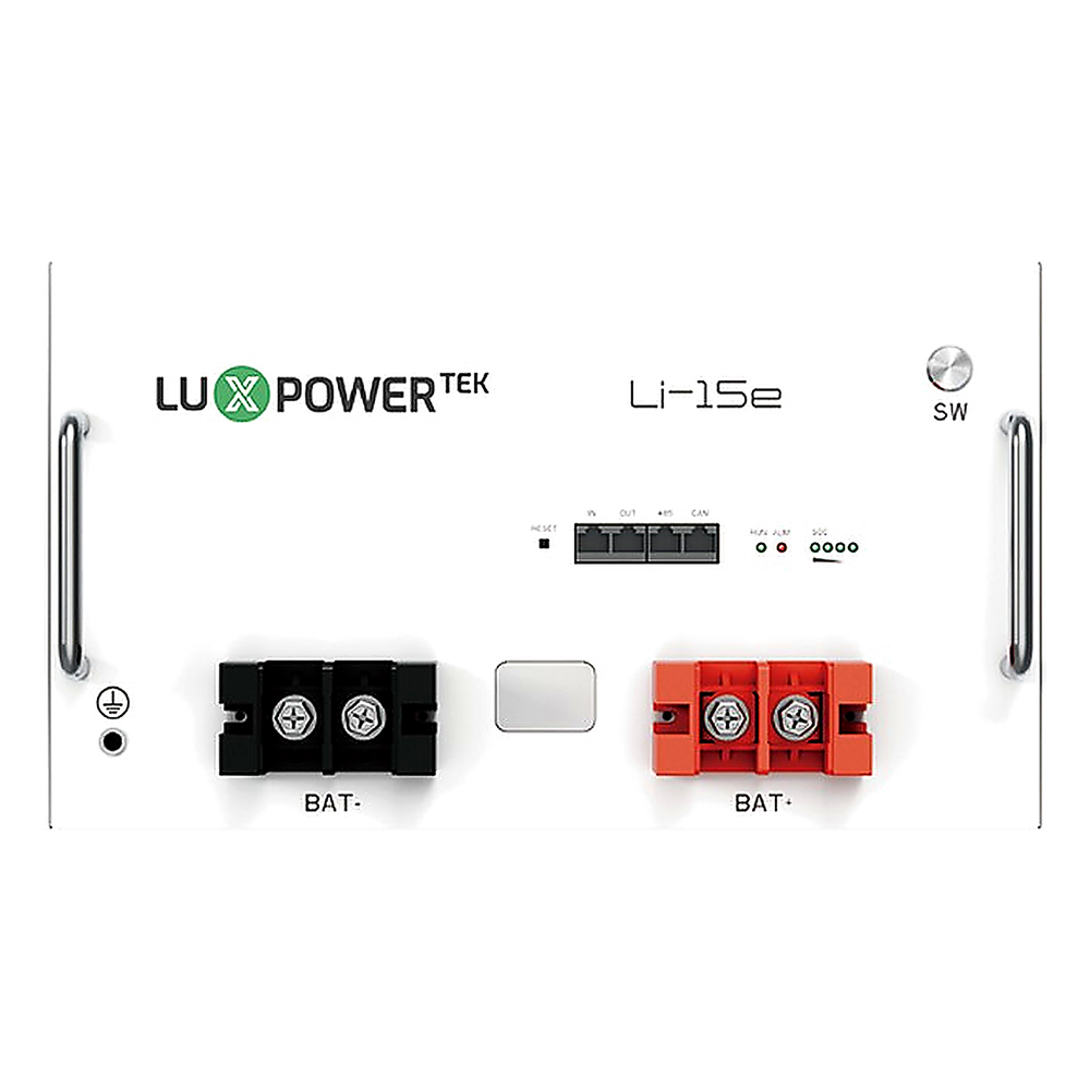 Luxpowertek Li-5 / Li-7.5e / Li-15e Rack-mount low-voltage LFP battery family