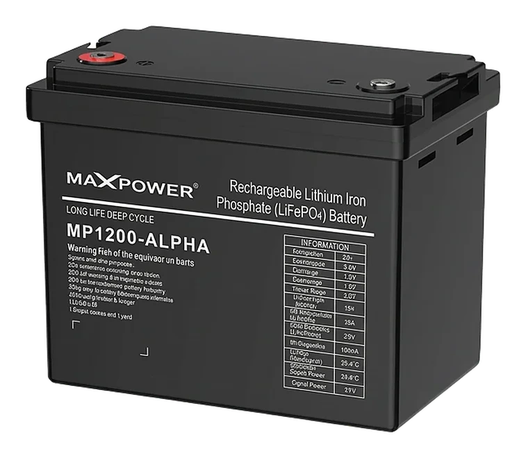 Maxpower MP 1200 Alpha 12.8V lithium battery